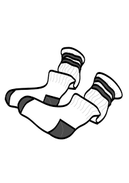 1, 2 buckle my shoe coloring page. Coloring Page Socks Free Printable Coloring Pages Img 19145