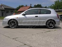 The car is available with multiple engine options. Nissan Almera N16 A2 Body Kit