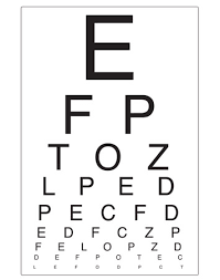 early learning resources eye chart opticians role play