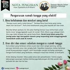 Ayah adalah pemimpin sebuah keluarga. Peranan Wanita Dalam Sinergi Gerakan Mahasiswi Sigma Facebook