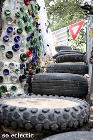 Recycled Tires As Garden Steps Soeclectic Repurposed Tire Tyres Recycle Earthship