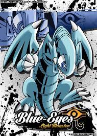 Blue Eyes Toon Dragon By Https Www Deviantart Com Shinoharaa On Deviantart Arte De Anime Dragones Anime