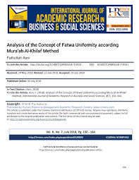 Harta maintenance share the aspiration in celebrating staff as they are the backbone of the organisation. Pdf Analysis Of The Concept Of Fatwa Uniformity According Mura Ah Al Khilaf Method