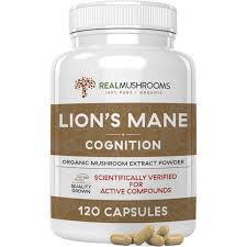 So let's discuss one by one. Organic Lions Mane Extract Capsules By Real Mushrooms