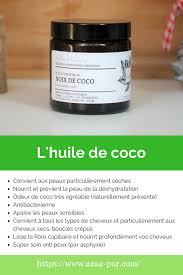 L Huile De Coco Proprietes Cosmetique Bio Recette Beaute Produits De Beaute Naturels