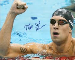 Matt Grevers Olympic Gold Medal 8x10 PHOTO Signed Auto