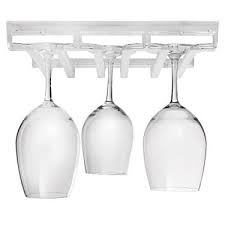 A wide variety of glass beer rack options are available to you, such as material, feature, and commercial buyer. 8078 Acrylic Stemware Hanging Wine Glass Rack Wall Mounted Beveragefactory Com