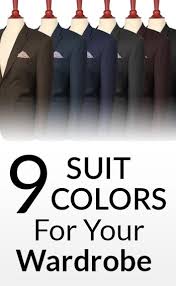 9 suit colors for a mans wardrobe mens suits color