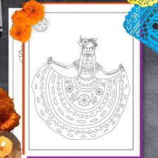 This ensures that both mac and windows users can download the coloring sheets and that your coloring pages all of our colouring pages are free and printable. Free Printables Beautiful Day Of The Dead Coloring Pages For Kids