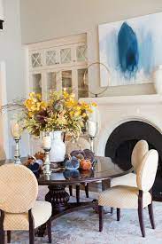 Rustic Fall Tablescape Bluegraygal Dining Room Table Decor Round Dining Room Table Round Table Decor