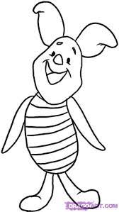 Here presented 53+ winnie pooh characters drawing images for free to download, print or share. Piglet Winnie The Pooh Cartoon Drawing