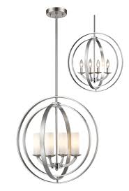 Ashling Orb Pendant By Z Lite 6002 4s Bn