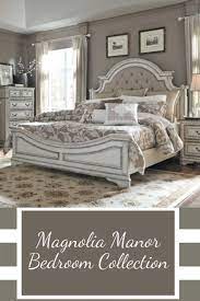 Bring The Refined Charm Of The French Country To Your Bedroom With The Magnolia Manor Bedroom Collection B Country Bedroom French Country Bedrooms Bedroom Sets
