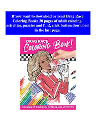 Volume 2 will give you life. Free Download Epub Drag Race Coloring Book 20 Pages Of Adult Co