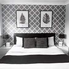 Canvas wall art red rose pictures decor for bedroom black and white gray painting modern romantic florals posters on home living room decorations valentines gift flowers stretched and framed ready to hang. Top 60 Best Grey Bedroom Ideas Neutral Interior Designs