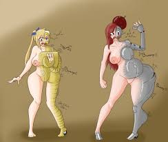 Robotic Inc Trap - See the erotic evolution of beloved characters into arousing androids for your sexual delight in this hentai collection of mechanical makeover art