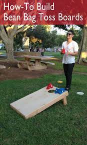 A heavy fabric is preferred because it holds up better to the wear and tear of multiple bean bag tosses. How To Build A Bean Bag Toss Board Built By Kids