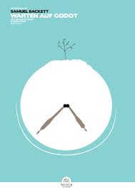 Samuel Beckett Waiting For Godot Theatre Poster Poster Fail Better