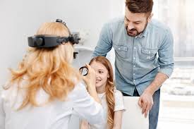 Dark curtain or veil that blocks vision; Optometrist Eye Exams Glasses Contacts Lasik Marshall Battle Creek Mi