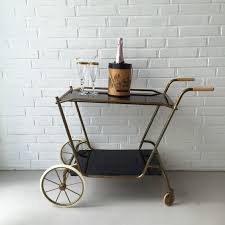 Vintage Teewagen Bartisch Retro Mid Century Beistelltisch Teewagen Midmodern Servierwagen Mit Radern Midcenturyfurnitur Stylish Bars Tea Trolley Bar Table