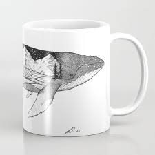 Humpback Whale Wave Action Coffee Mug By Lavaterart 11 Oz Mugs Unique Coffee Mugs Humpback Whale