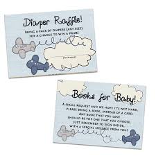 Children's book instead of card for shower. Amazon Com Airplane Baby Shower Books For Baby Or Diaper Raffle Card Inserts Doodle Airplanes Boy Handmade