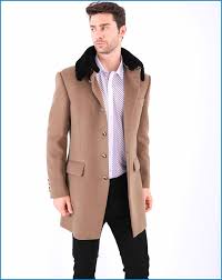 Ike behar new charcoal gray mens size 42r regular notch trench coat $495 605. Fashion Style Camel Men S Wool Cashmere Overcoat With Fur Collar Buy Mens Wool Cashmere Overcoat Mens Overcoat With Fur Collar Mens Wool Overcoat Camel Product On Alibaba Com