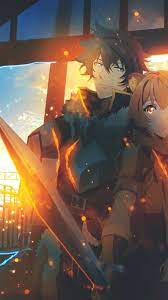 Pin By Edward Rijo On Animes Vistos Hero Wallpaper Fantasy Adventure Anime Shield