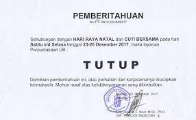 Berbeda halnya dengan merubah data surat mutasi guru karena surat mutasi tersebut menggunakan bahasa indonesia. Contoh Pengumuman Libur Sekolah Dalam Bahasa Inggris Berbagai Contoh Cute766