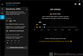 Just fixed it the setting for the dpi light always on is in the settings. How To Change Mouse Dpi Settings In Windows 10