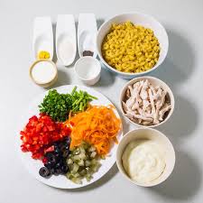 Filipino Chicken Macaroni Salad Recipe With Condensed Milk Recipe Macaroni Salad Recipe Chicken Salad Recipes Macaroni Salad