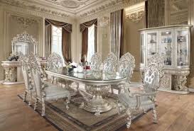 Hd 8088 Dining Set Homey Design Victorian European Classic Formal Dining Room Sets Luxury Dining Room Luxury Dining