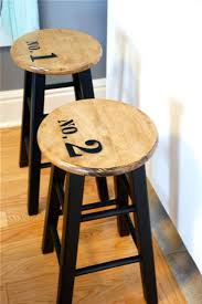First thing you should do before spraying your object is to. Kitchen Stools Upcycle With How To For Refinishing Wood Reclaimed Home
