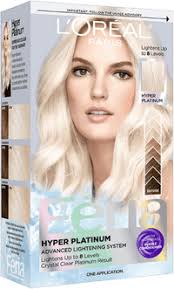 Just an experiment.i had arctic fox semi permanent hair color in violet dreams and attempted vitamin c treatments three times to r. At Home Professional Hair Bleach To Lighten Hair L Oreal Paris