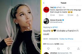 Ariana's recent tattoo translation mishap has been the subject of endless jokes as well as cultural criticism. Ariana Grande Had The Best Response To Tmz Dragging Her Japanese Bbq Tattoo