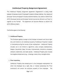 Lawyers on upcounsel come from law schools such as harvard law and yale. Intellectual Property Agreement Free Sample Docsketch