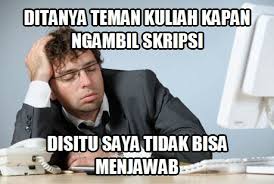 Check spelling or type a new query. 50 Kumpulan Meme Lucu Tentang Skripsi Meme Kocak Bikin Ngakak