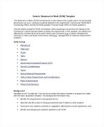 Statement Of Work Template Pdf Statement Of Work For Construction ...