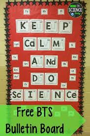Free Bulletin Board Science Bulletin Boards Science Classroom Decorations High School Science