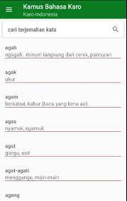 Maybe you would like to learn more about one of these? Terjemahan Bahasa Batak Karo