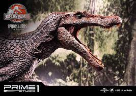 Jurassic Park 3 Spinosaurus Statue By Prime 1 Studio The Toyark News Jurassic Park Spinosaurus Jurassic Park Poster