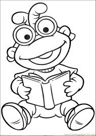 You can print or color them online at. The Baby Is Reading A Book Coloring Page For Kids Free Muppet Babies Printable Coloring Pages Online For Kids Coloringpages101 Com Coloring Pages For Kids