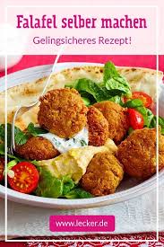 Falafel Selber Machen Das Beste Rezept Lecker Rezepte Leckere Vegetarische Rezepte Gute Rezepte