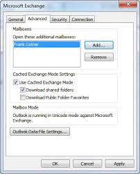 How do i add a second mailbox in outlook? View Shared Subfolders In An Exchange Mailbox