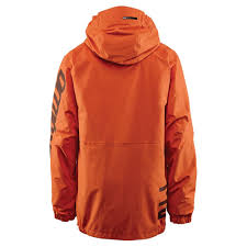 tm mens snowboard jacket orange