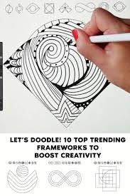 10 Trending Frameworks For Doodling Zentangle Video In 2020 Zentangle Patterns Doodles Doodle Art Designs