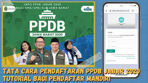 Cara daftar mandiri masuk sma smk negeri di ppdb jabar 2020/2021 подробнее. Tata Cara Pendaftaran Ppdb Jabar 2020 Tutorial Bagi Pendaftar Mandiri Calon Pendaftar Tonton Ya Youtube
