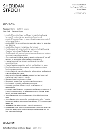 Assistant Buyer Resume Sample Velvet Jobs