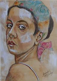 Having fun painting different styles. (acrylics, posca pen) Inspired by  Tony Thielen