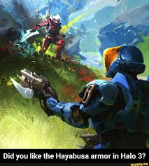 Halo 2 also supports broadband multiplayer action via xbox live. Did You Like The Hayabusa Armor In Halo 3